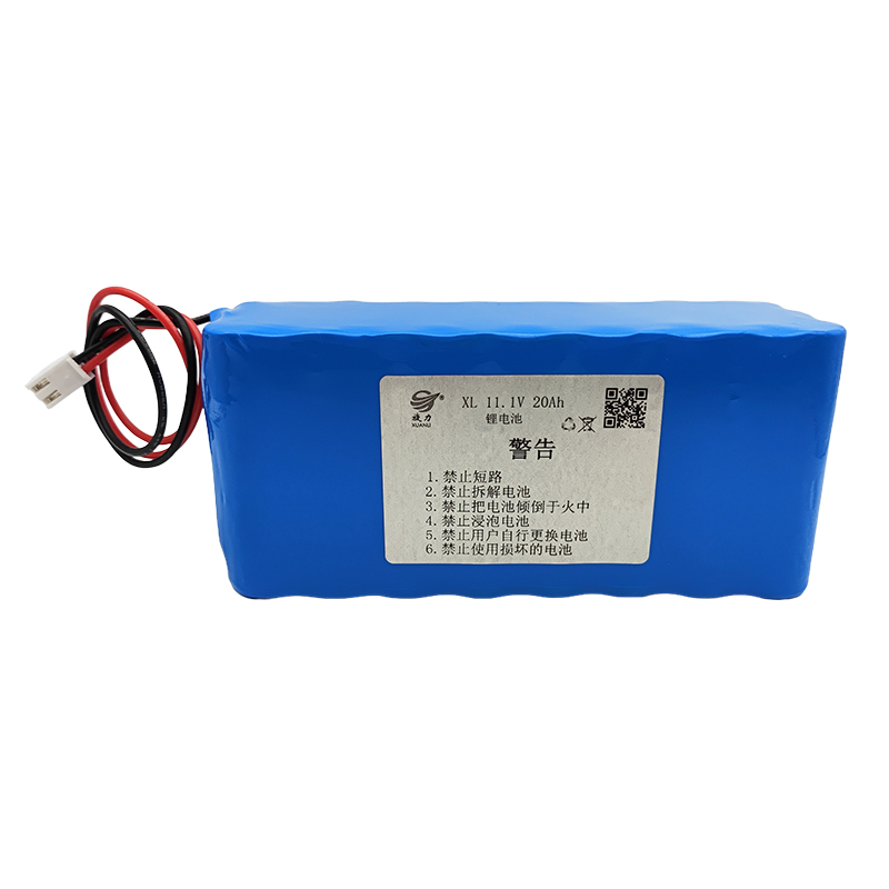 11.1V rechargeable lithium battery