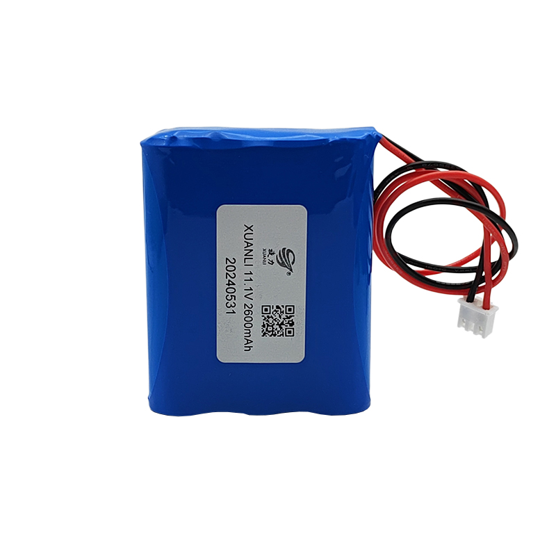 11.1V rechargeable lithium battery