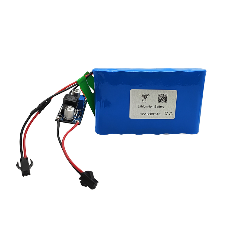 12V 6600mAh ლითიუმის ბატარეა