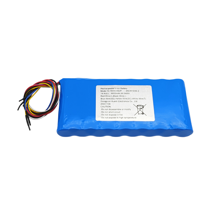 14.4V 6600mAh 18650 battery 