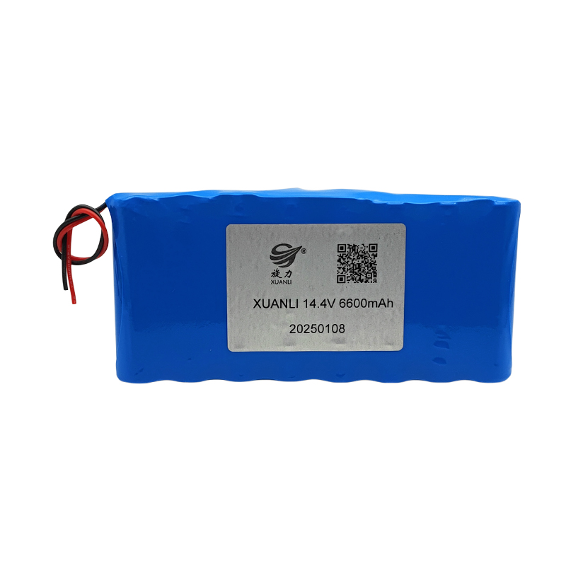 14.4V rechargeable lithium battery 