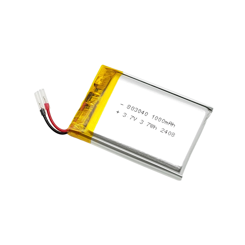 3.7V 1000mAh lithium battery