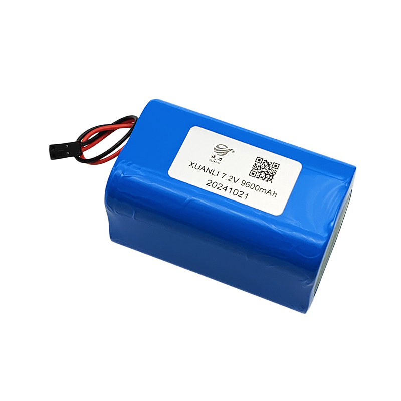 7.2V 9600mAh 21700 battery